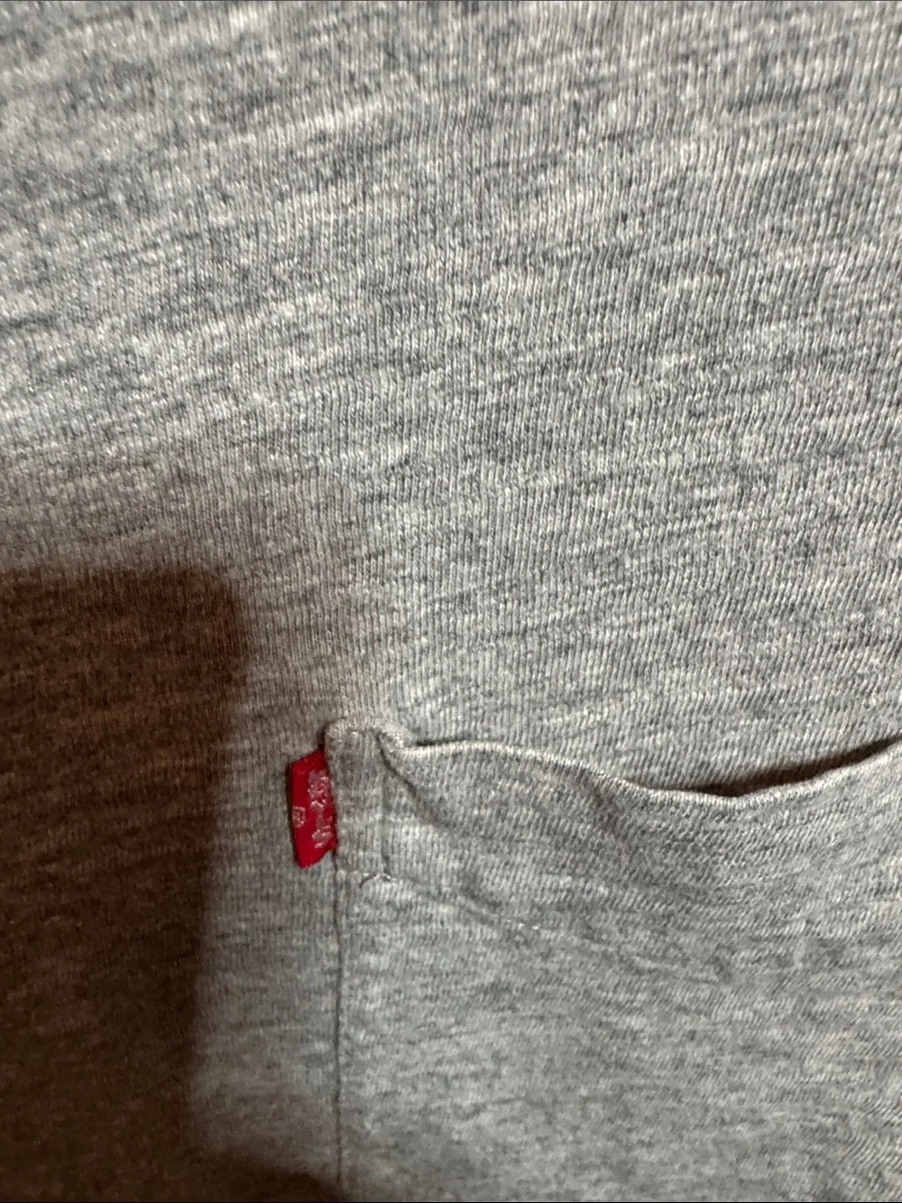 Levi's Men's Heather Gray Crewneck Pocket Tee medium #39